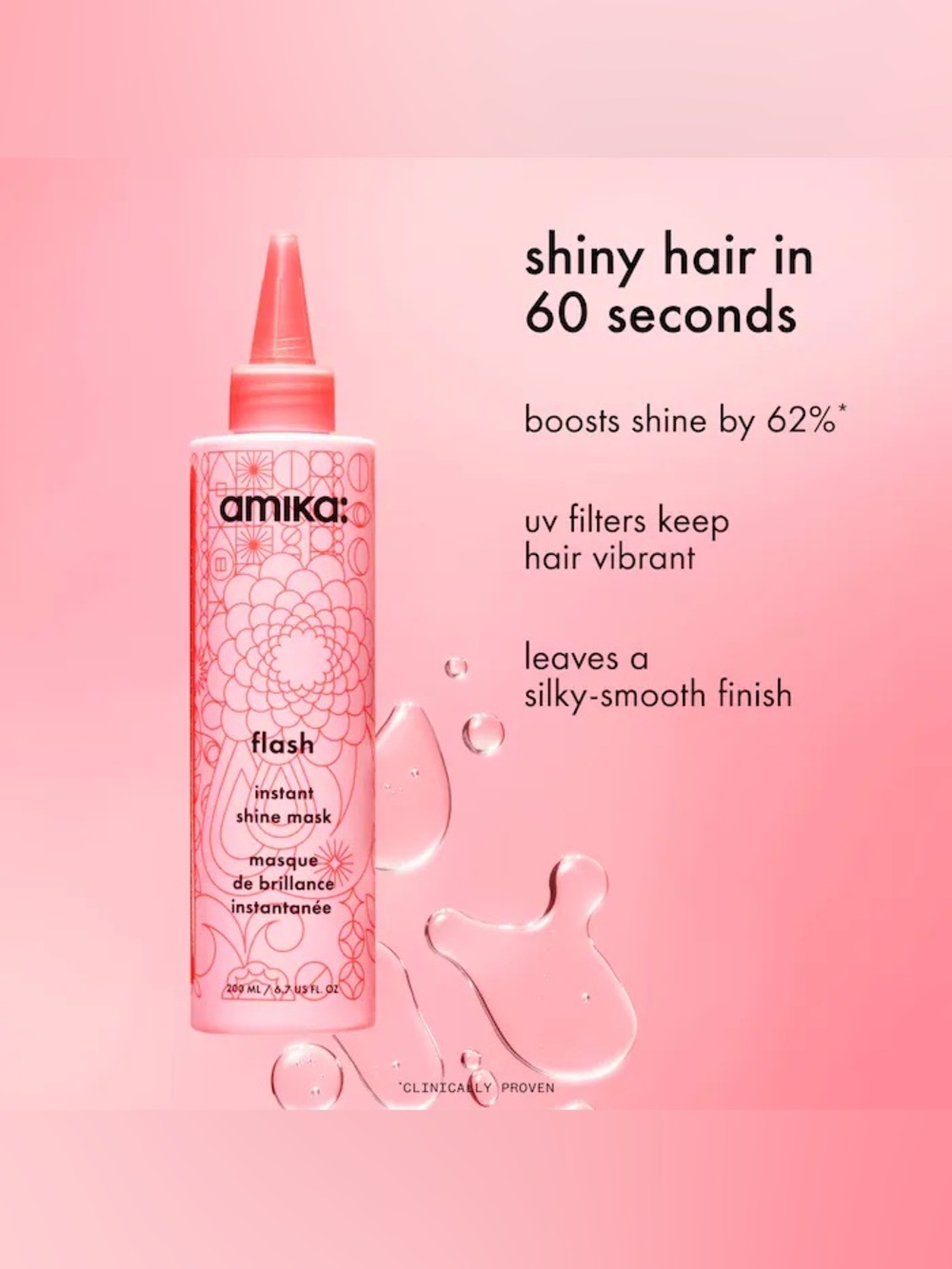 Flash Instant Shine Hair Gloss Mask - Picture 2 of 9